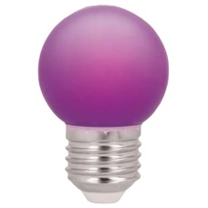 Лампа Forever Light, LED Bulb E27 G45 2W 230v purple (5шт) Лампа Forever Light, LED Bulb E27 G45 2W 230v purple (5шт)