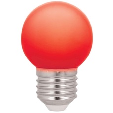 Лампа Forever Light, LED Bulb E27 G45 2W 230v red (5шт) Лампа Forever Light, LED Bulb E27 G45 2W 230v red (5шт)