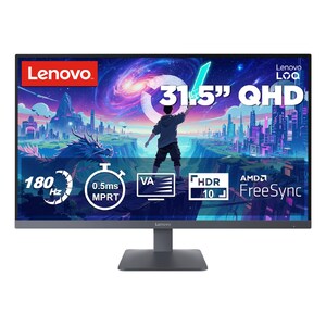 Монитор 31.5" LENOVO LOQ 32Q-10 Black/Grey / VA / QHD / 180Hz / 0.5ms
