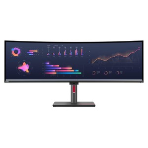Монитор 49" Lenovo P49W-30 Black/Grey / 5120x1440 / IPS