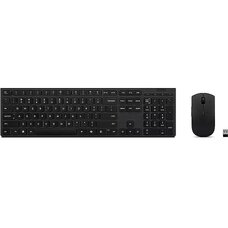 Беспроводной комплект Lenovo Professional, Recheargable, EN/RU, Black