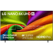 Телевизор 65" LED SMART TV LG 65QNED83B6A, Black