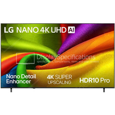 Телевизор 65" LED SMART TV LG 65QNED83B6A, Black