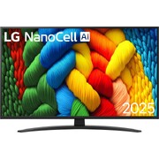 Телевизор 75" LG 75NANO81A6A, Black