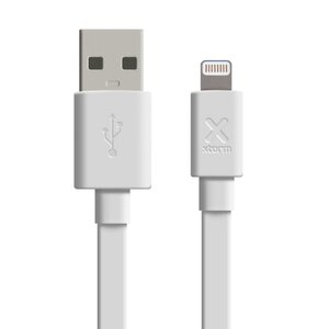 Кабель Lightning Xpower, Flat, White Кабель Lightning Xpower, Flat, White