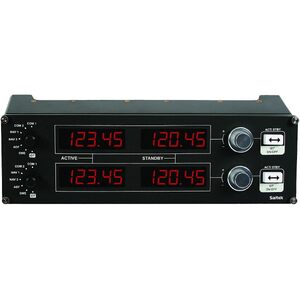 Панель радиооборудования Logitech G Saitek PRO Flight Radio Panel (USB) Панель радиооборудования Logitech G Saitek PRO Flight Radio Panel (USB)