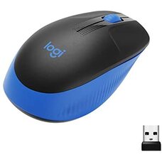 Беспроводная мышь Logitech M190 Full-size, Blue Беспроводная мышь Logitech M190 Full-size, Blue