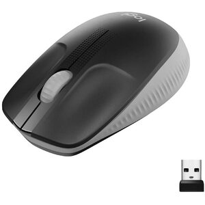 Беспроводная мышь Logitech M190 Full-size - MID GREY Беспроводная мышь Logitech M190 Full-size - MID GREY