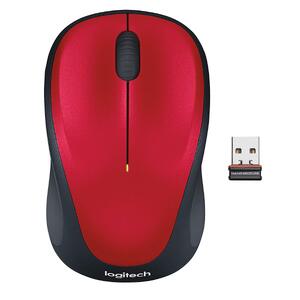 Беспроводная мышь Logitech M235 Red