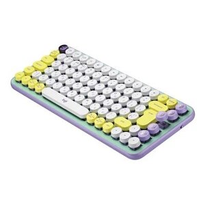 Беспроводная механическая клавиатура Logitech POP Keys, Daydream/Mint