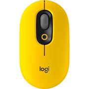 Беспроводная мышь Logitech POP, Yellow
