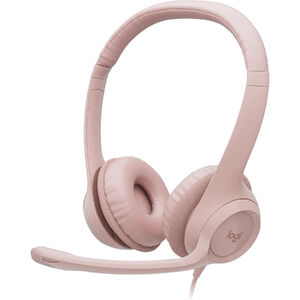 Наушники Logitech USB Headset H390, Rose