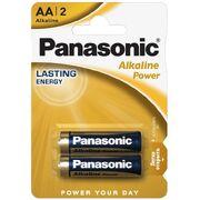 Батарейки Panasonic ALKALINE Power AA Blister* 2, Alkaline, LR6REB/2BPR