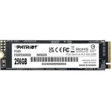 Накопитель M.2 NVMe SSD 256GB Patriot P320 Накопитель M.2 NVMe SSD 256GB Patriot P320