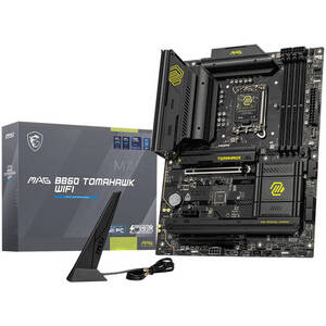 Материнская плата MSI MAG B860 TOMAHAWK WIFI, Socket 1851 Материнская плата MSI MAG B860 TOMAHAWK WIFI, Socket 1851
