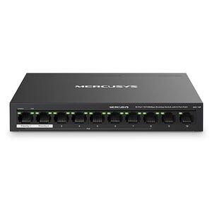 PoE Коммутатор 10-port  MERCUSYS MS110P, steel case