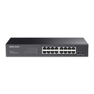 Гигабитный коммутатор MERCUSYS MS116GS, 16-Port Gigabit 