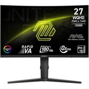Монитор 27.0" MSI VA LED MAG 275CQRF QD Curved Gaming Black Монитор 27.0" MSI VA LED MAG 275CQRF QD Curved Gaming Black