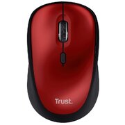 Мышь Trust Yvi + Eco Wireless Silent Mouse - Red