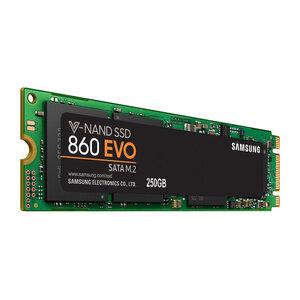 M.2 SSD  250GB Samsung 860 EVO "MZ-N6E250BW" [R/W:550/520MB/s, 97