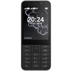Nokia 230 (2024), display 2.8", Dual SIM, Black