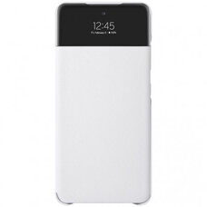 Original Samsung S View Wallet Cover Galaxy A72, White