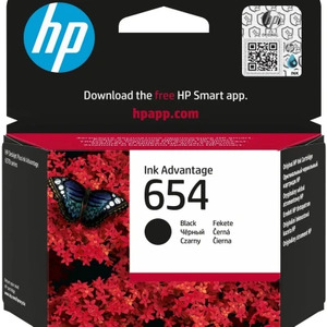 Оригинальный черный струйный картридж HP 654 (7FP39UE) Black 