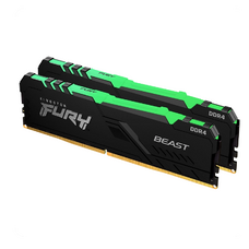 Память 32GB (2х16GB) DDR4-3200  Kingston FURY Beast RGB
