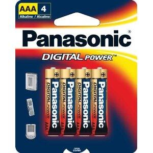 Panasonic "ALKALINE Power" AAA Blister* 4, Alkaline, LR03REB