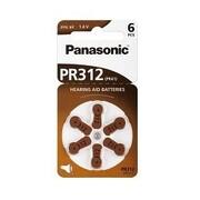 PR312, Blister*6, Panasonic, PR-312/6LB (PR41), 3.6x7.9mm, 170mAh