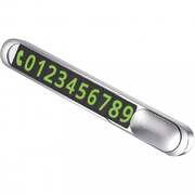 Парковочная карта Proove Number Plate Metal Lock Silver Парковочная карта Proove Number Plate Metal Lock Silver