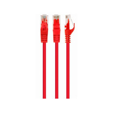 Пат-корд Cat.6U  2m, Red, PP6U-2M/R, Cablexpert, Stranded Unshielded