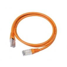 Patch Cord Cat.5E, 0.25m, Orange, molded strain relief 50u" plugs Patch Cord Cat.5E, 0.25m, Orange, molded strain relief 50u" plugs