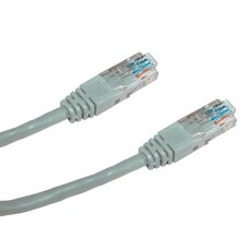 Patch Cord Cat.5E, 1.5m, molded strain relief 50u" plugs