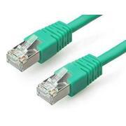 Patch Cord Cat.6, 0.5m, Green, molded strain relief 50u" plugs, PP6-0.