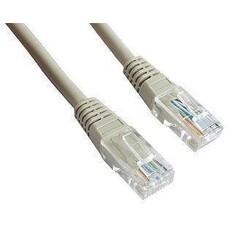 Patch Cord Cat.6, 10m, molded strain relief 50u" plugs, PP6-10M