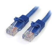 Patch Cord Cat.6, 1m, Blue, molded strain relief 50u" plugs, PP6-