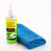 Чистящее средство для монитора PATRON F3-017 (Sprey 100ml+Wipe) 