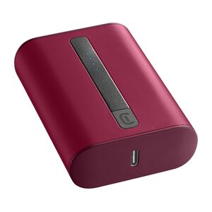 Портативный аккумулятор Cellularline 10000mAh, PD Thunder, Red Портативный аккумулятор Cellularline 10000mAh, PD Thunder, Red