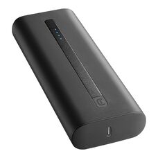Портативный аккумулятор Cellularline 20000mAh, PD Thunder, Black