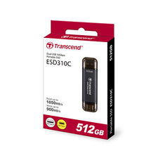 Портативный SSD 512TB Transcend ESD310C Black Портативный SSD 512TB Transcend ESD310C Black