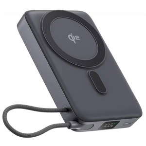 Power Bank 10000mAh Proove OverPower with Integrated Type-C Cable 35W, Gray Power Bank 10000mAh Proove OverPower with Integrated Type-C Cable 35W, Gray