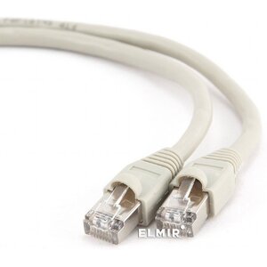 Патч-корд Cat.6U  0.5m, Grey, PP6U-0.5M, Cablexpert