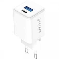 Зарядное устройство Proove Pocket Gan 30W (Type-C + USB), White