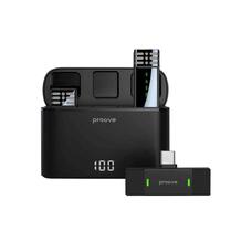 Беспроводной микрофон Proove Record Type-C (2 mic),Black