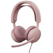 Проводная гарнитура Logitech Zone Wired 2 (Rose) Проводная гарнитура Logitech Zone Wired 2 (Rose)