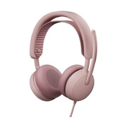 Проводная гарнитура Logitech Zone Wired 2 (Rose) Проводная гарнитура Logitech Zone Wired 2 (Rose)