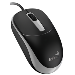Проводная оптическая мышь Genius DX-123 Black Grey Проводная оптическая мышь Genius DX-123 Black Grey