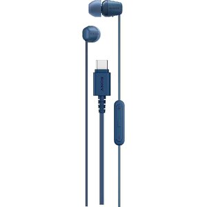 Проводные наушники Sony SONY IER-EX15CL, USB-C, Blue