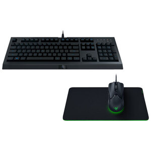 Комплект RAZER Combo Keyboard+Mouse+Mouse Pad Level Up Bundle - US Layout